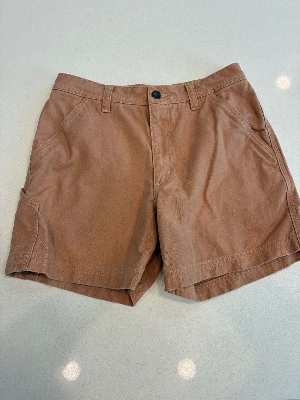 Patagonia Canvas Utility Shorts Size 6 Brown Workwear